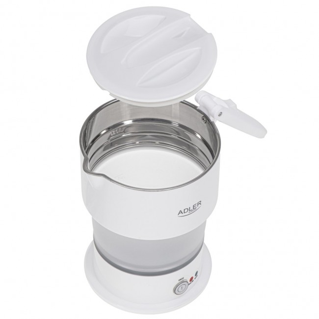 Silicone kettle ADLER AD 1377w White