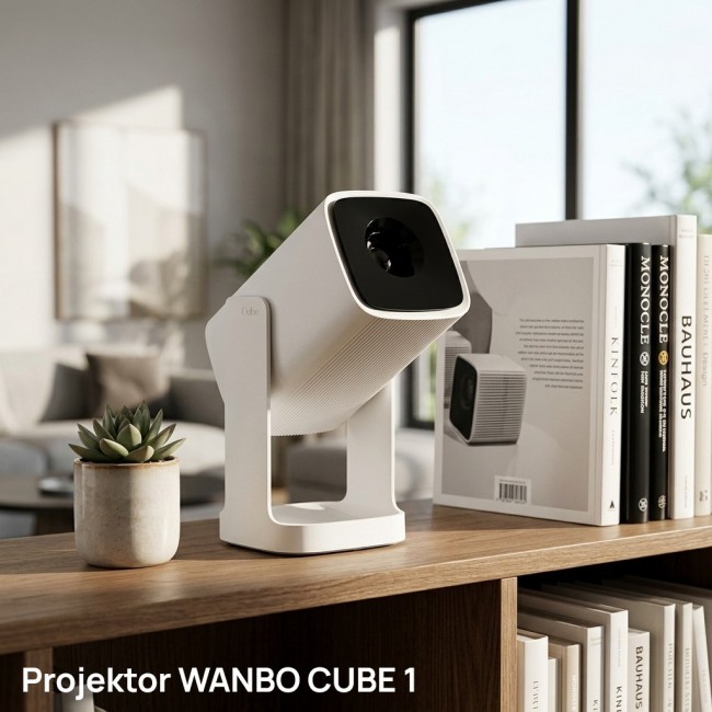 WANBO Cube 1 film projector 350 ANSI lumens 1280 x 720 pixels White