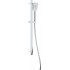 3-function shower set with rail