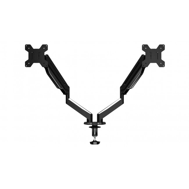 Esperanza ERW020 Gas desk mount for two monitors 17-27 up to 6kg