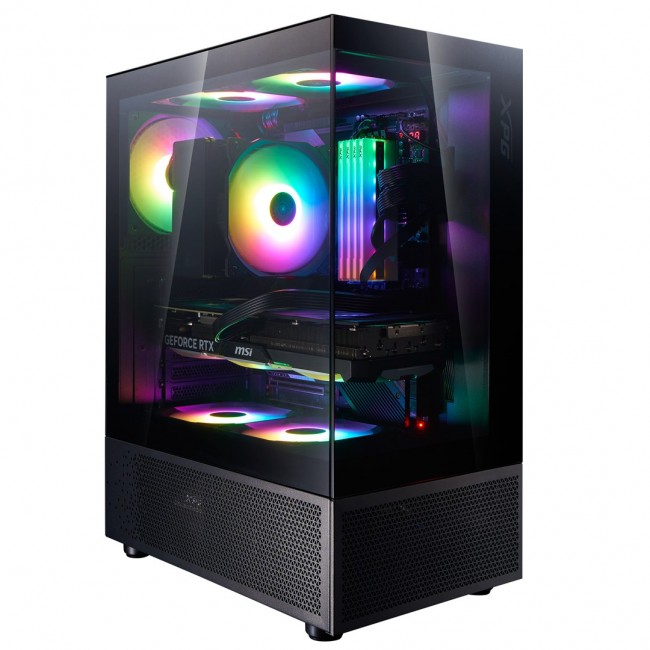 XPG INVADER X MINI KOMPAKTES MID-TOWER-CASE Black