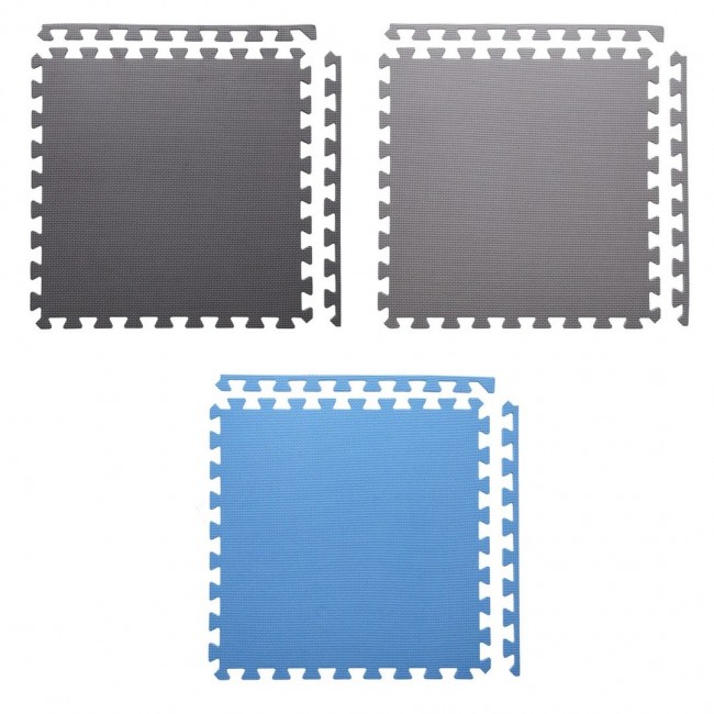 Puzzle mat multipack One Fitness MP10 blue-grey Puzzle mat multipack One Fitness MP10 blue-grey
