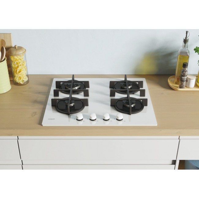 Candy CVG6WW White Built-in 59 cm Gas 4 zone(s) Candy CVG6WW White Built-in 59 cm Gas 4 zone(s)