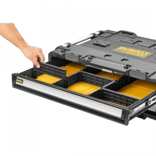 DeWALT DWST08520-1 small parts/tool box Metal, Plastic Black, Stainless steel, Yellow DeWALT DWST08520-1 small parts/tool box Metal, Plastic Black, Stainless steel, Yellow