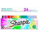 Sharpie 2180834 marker 24 pc(s) Fine tip Black, Blue, Grey, Orange, Pink, Purple, Red, Yellow Sharpie 2180834 marker 24 pc(s) Fine tip Black, Blue, Grey, Orange, Pink, Purple, Red, Yellow