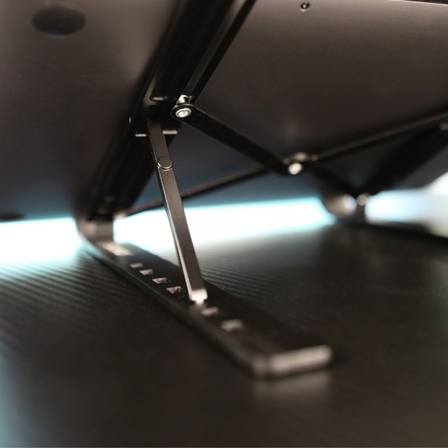 SAVIO PB-05 Office stand for laptop and tablet, black, aluminium SAVIO PB-05 Office stand for laptop and tablet, black, aluminium