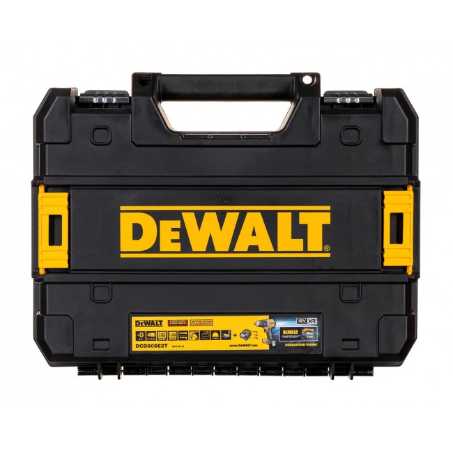DeWALT DCD805E2T-QW drill 2000 RPM 1.34 kg DeWALT DCD805E2T-QW drill 2000 RPM 1.34 kg