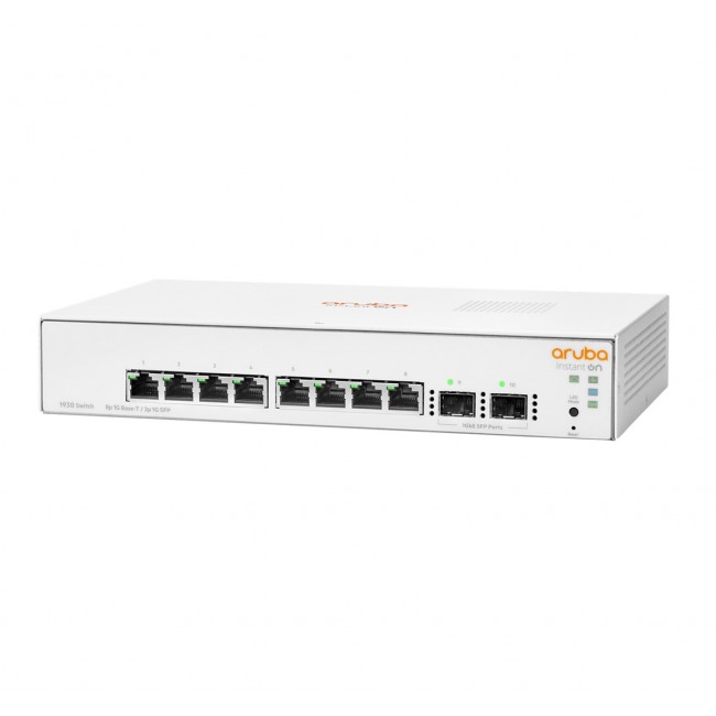 HPE Aruba Networking Aruba Instant On 1930 Managed L2+ Gigabit Ethernet (10/100/1000) 1U White HPE Aruba Networking Aruba Instant On 1930 Managed L2+ Gigabit Ethernet (10/100/1000) 1U White