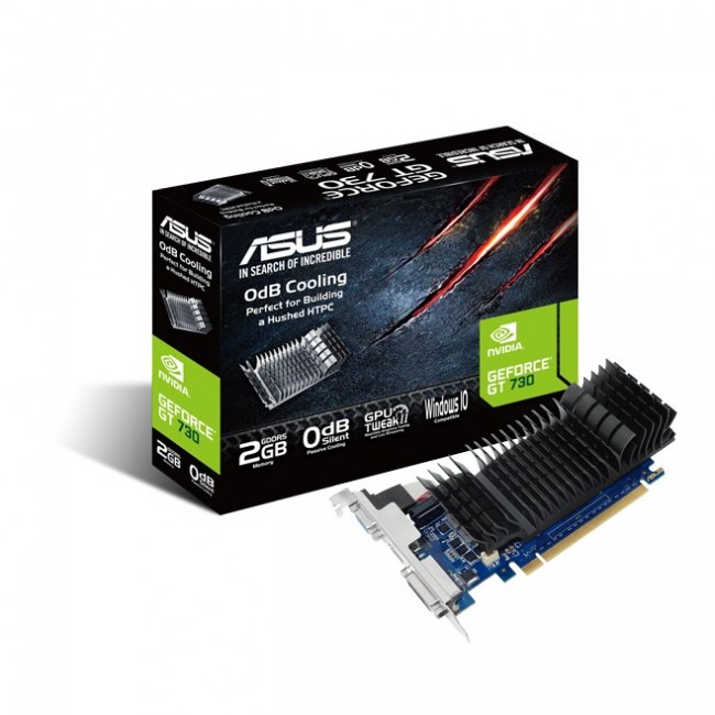 ASUS GT730-SL-2GD5-BRK NVIDIA GeForce GT 730 2 GB GDDR5 ASUS GT730-SL-2GD5-BRK NVIDIA GeForce GT 730 2 GB GDDR5