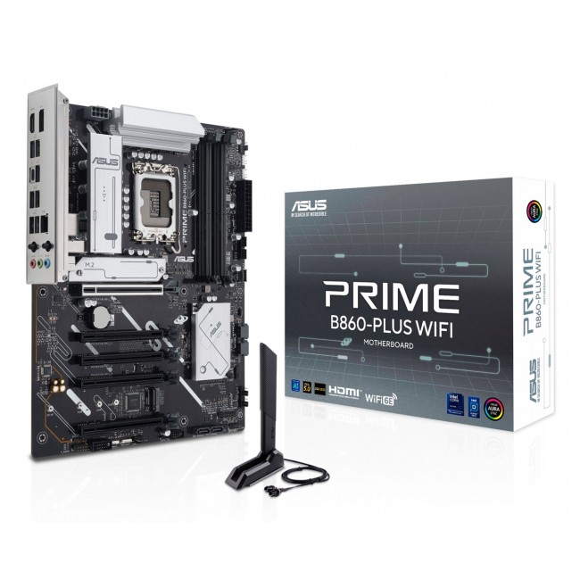 ASUS PRIME B860-PLUS WIFI Intel B860 LGA 1851 (Socket V1) ATX ASUS PRIME B860-PLUS WIFI Intel B860 LGA 1851 (Socket V1) ATX