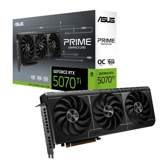 ASUS Prime GeForce RTX 5070 Ti OC 16 GB graphics card ASUS Prime GeForce RTX 5070 Ti OC 16 GB graphics card