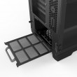 PHANTEKS Enthoo Pro Mid Tower, Tempered Glass - black