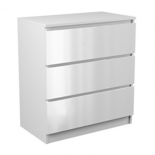 Topeshop M3 BIEL PO YSK chest of drawers