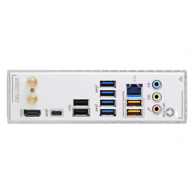 Asrock B860 Challenger WiFi White Intel B860 LGA 1851 (Socket V1) ATX Asrock B860 Challenger WiFi White Intel B860 LGA 1851 (Socket V1) ATX
