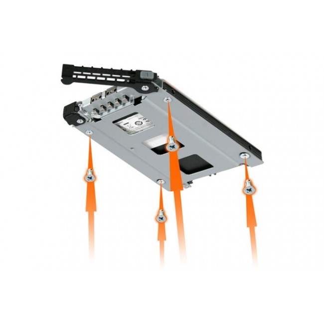 Icy Dock MB998TP-B drive bay panel Storage drive tray Silver