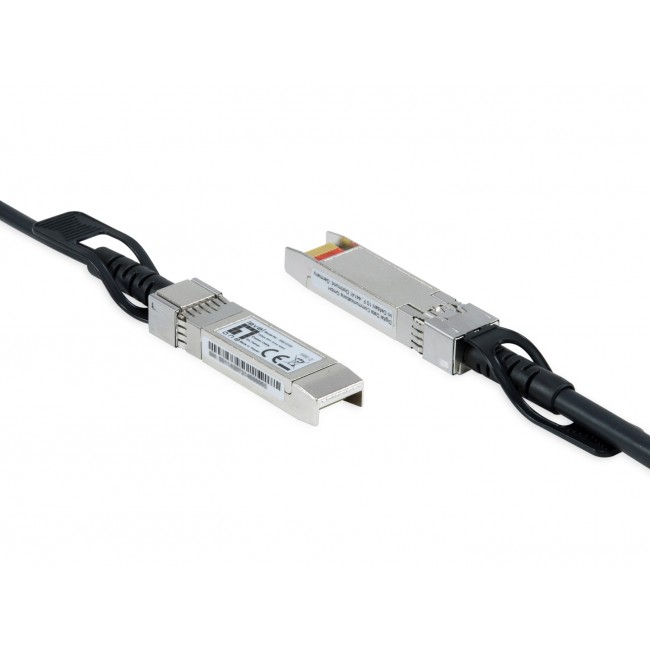 LevelOne 10Gbps SFP+ Direct Attach Copper Cable, 2m, Twinax LevelOne 10Gbps SFP+ Direct Attach Copper Cable, 2m, Twinax