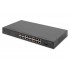 Digitus 24-Port Gigabit Netzwerkswitch, 19 Zoll, unmanaged,2 Uplink Ports, SFP