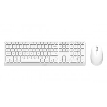 Philips 3000 series SPT6307W/00 keyboard Mouse included Universal RF Wireless QWERTY English White
