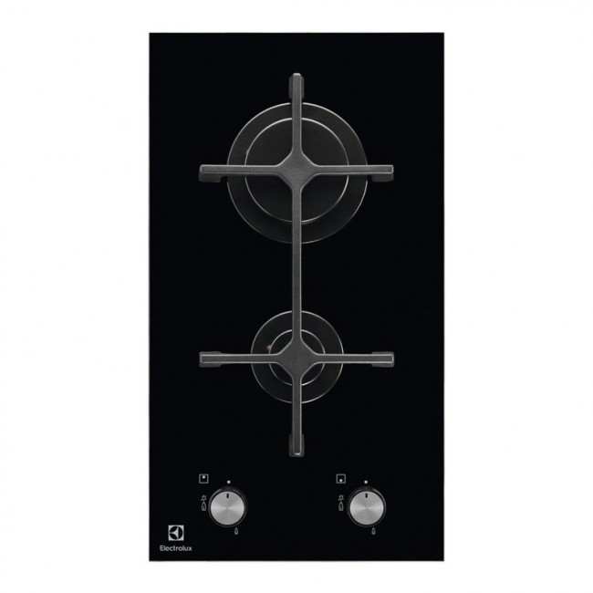 Electrolux EGC3322NVK Black Built-in 29 cm Gas 2 zone(s)