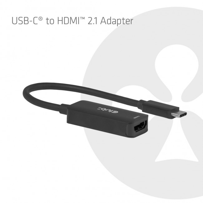 CLUB3D USB-C to HDMI 2.1 Adapter 8K60Hz