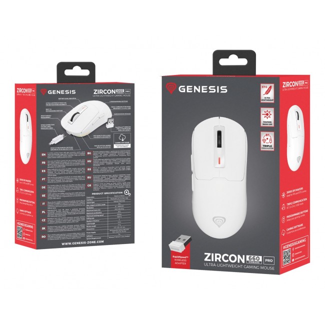 GENESIS Zircon 660 PRO White