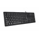 A4Tech KR-92 keyboard Universal USB QWERTY English Black