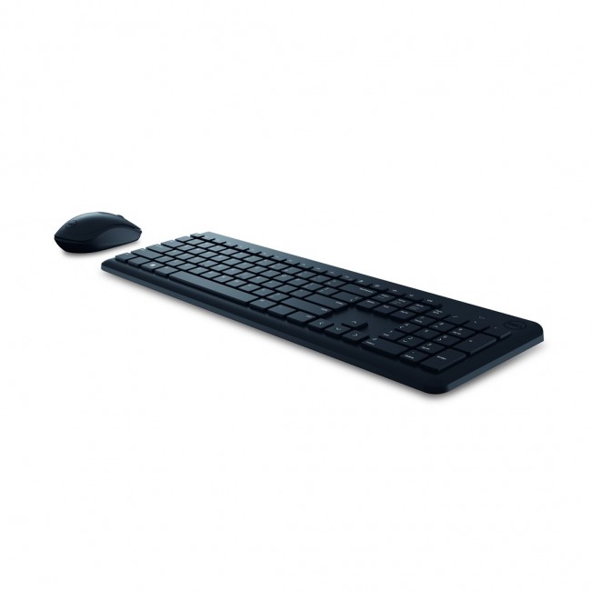 DELL KM3322W keyboard Mouse included Office RF Wireless Ukrainian Black