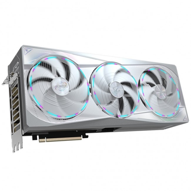 GIGABYTE AORUS GeForce RTX 5080 MASTER ICE 16G Graphics Card - 16GB GDDR7, 256bit, PCI-E 5.0, 2805MHz Core Clock, 3 x DP 2.1a, 1 x HDMI 2.1b, NVIDIA DLSS 4, GV-N5080AORUSM ICE-16GD GIGABYTE AORUS GeForce RTX 5080 MASTER ICE 16G Graphics Card - 16GB GDDR7, 256bit, PCI-E 5.0, 2805MHz Core Clock, 3 x DP 2.1a, 1 x HDMI 2.1b, NVIDIA DLSS 4, GV-N5080AORUSM ICE-16GD