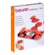 Beurer KS19 Berry Red, White Rectangle Electronic kitchen scale