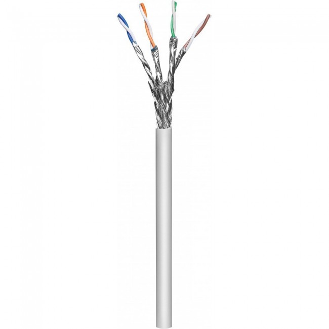 Techly ITP-C6A-FLS305 networking cable Grey 305 m Cat6a S/FTP (S-STP) Techly ITP-C6A-FLS305 networking cable Grey 305 m Cat6a S/FTP (S-STP)