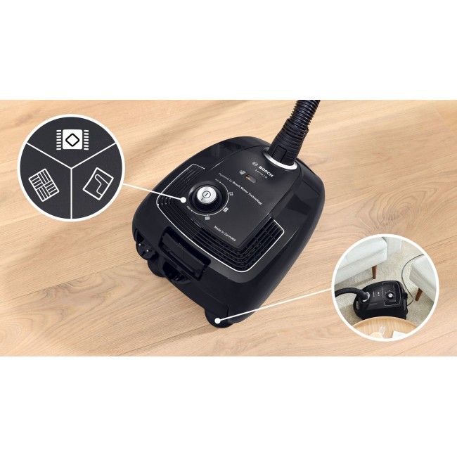 Bosch Serie 4 BGB38BA1 vacuum 4 L Cylinder vacuum Dry 600 W Dust bag Bosch Serie 4 BGB38BA1 vacuum 4 L Cylinder vacuum Dry 600 W Dust bag