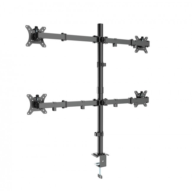 Gembird MA-D4-01 Adjustable desk 4-display mounting arm (rotate, tilt, swivel), 13 -32 , up to 10kg per screen Gembird MA-D4-01 Adjustable desk 4-display mounting arm (rotate, tilt, swivel), 13 -32 , up to 10kg per screen