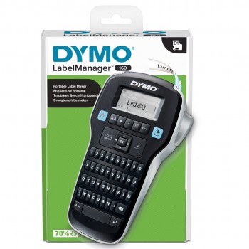 DYMO LabelManager 160 label printer Thermal transfer 160 x 160 DPI 12 mm/sec D1 AZERTY