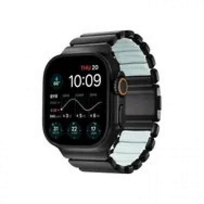 Nomad NM009896858 smart wearable accessory Band Black Titanium