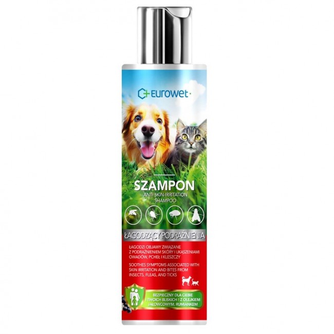 EUROWET Skin irritation - shampoo for dogs and cats - 200ml EUROWET Skin irritation - shampoo for dogs and cats - 200ml