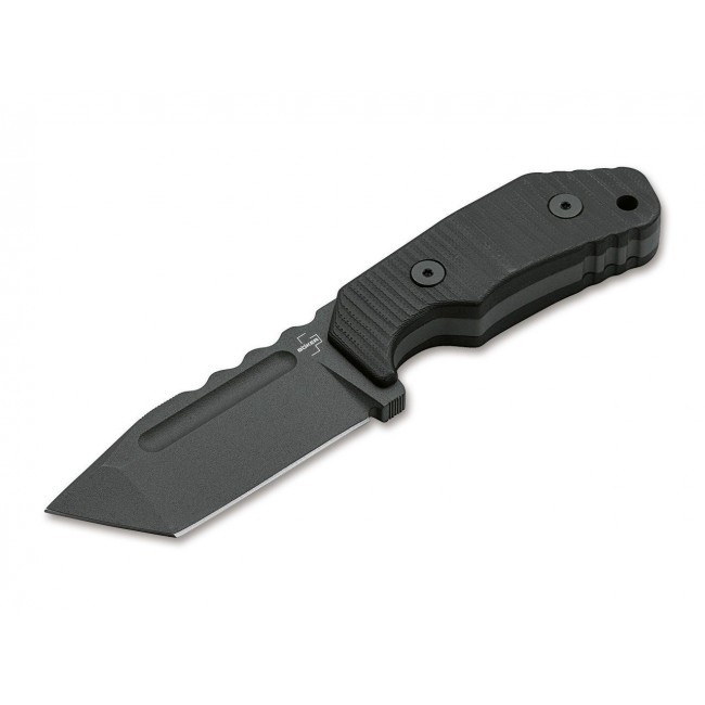 B ker Plus Little Dvalin Tanto Black Knife