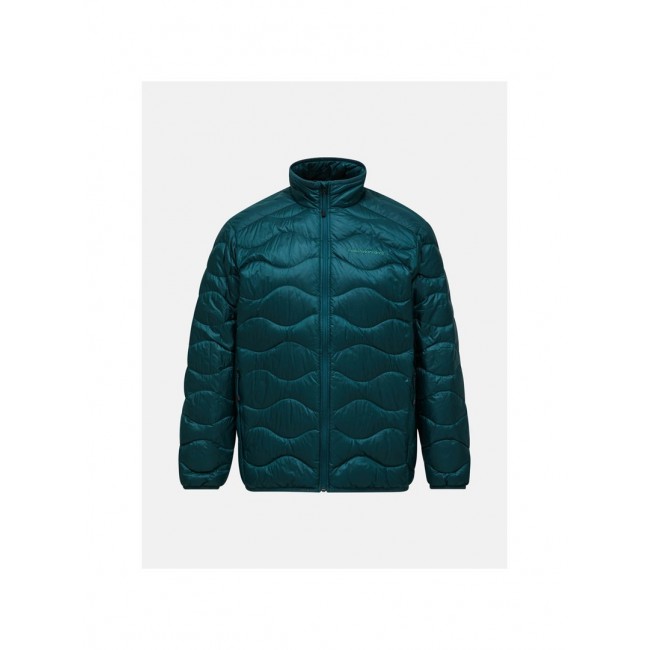 Kurtka puchowa męska PEAK PERFORMANCE M Helium Down Jacket kolor zielony - M