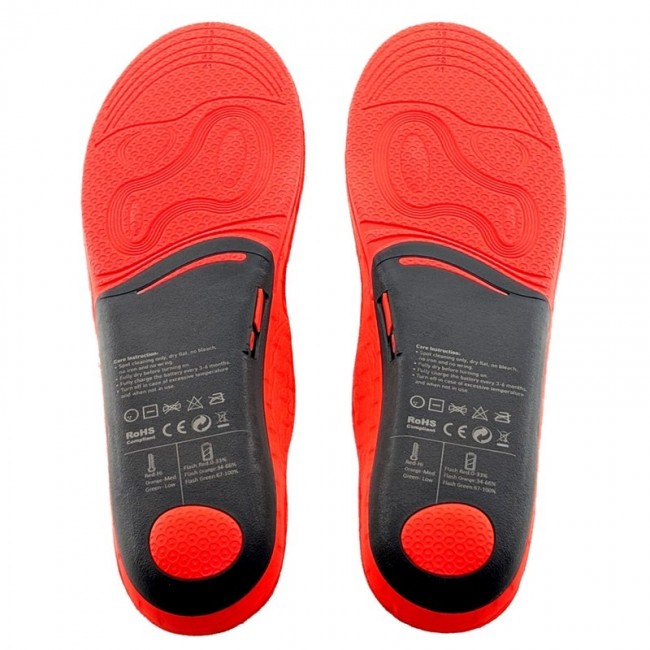 Glovii GW3L shoe insole Unisex All Black