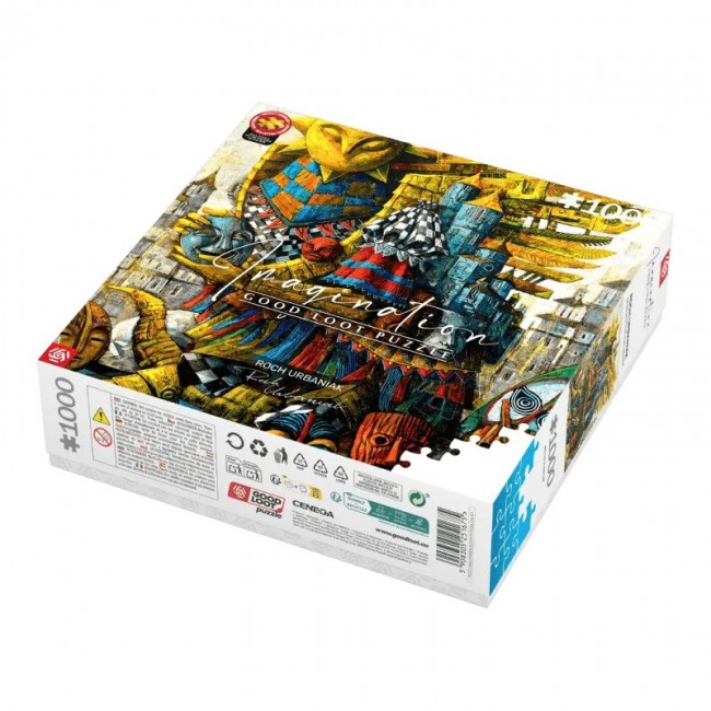 Puzzle Good Loot Imagination - Roch Urbaniak: Gezeleth, the Sun Jester 1000 pc(s) Puzzle Good Loot Imagination - Roch Urbaniak: Gezeleth, the Sun Jester 1000 pc(s)