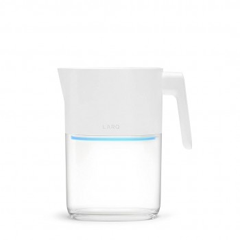 LARQ PureVis Pitcher water filter 1.9 L Transparent, White