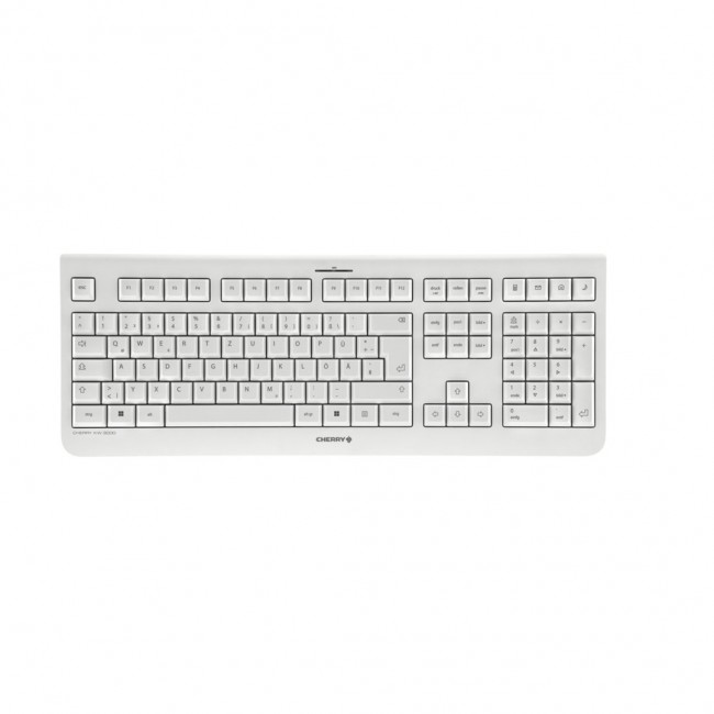 CHERRY KW 3000 keyboard Universal RF Wireless QWERTZ German White CHERRY KW 3000 keyboard Universal RF Wireless QWERTZ German White