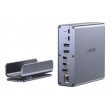 UNITEK D1135AGY01 laptop dock/port replicator Docking USB 3.2 Gen 1 (3.1 Gen 1) Type-C Grey