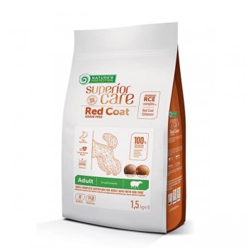 NATURE'S PROTECTION Superior Care Red Coat Grain Free Adult Small Lamb - dry dog food - 1.5 kg