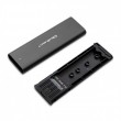 Qoltec 50311 storage drive enclosure SSD enclosure Black M.2 Qoltec 50311 storage drive enclosure SSD enclosure Black M.2
