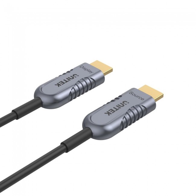 UNITEK C11027DGY kabel HDMI 5 m HDMI Typu A (Standard) Black Grey