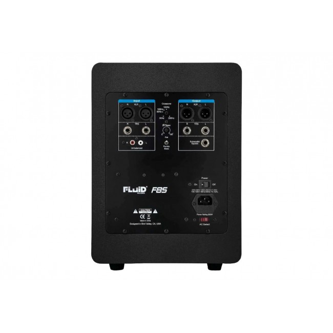 Fluid Audio F8S - compact active subwoofer Fluid Audio F8S - compact active subwoofer