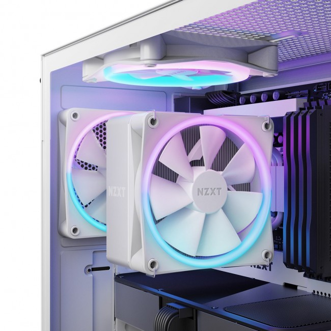 NZXT T120 RGB Processor Air cooler 12 cm White 1 pc(s) NZXT T120 RGB Processor Air cooler 12 cm White 1 pc(s)