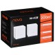 Tenda EX3 (2-pack) Dual-band (2.4 GHz / 5 GHz) Wi-Fi 6 (802.11ax) White 1 Internal Tenda EX3 (2-pack) Dual-band (2.4 GHz / 5 GHz) Wi-Fi 6 (802.11ax) White 1 Internal
