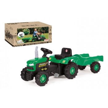 DOLU pedal tractor with trailer 8053 80530