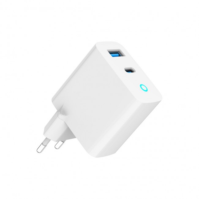 Gembird TA-UC-PDQC65L-W-01 mobile device charger Universal White AC Fast charging Indoor Gembird TA-UC-PDQC65L-W-01 mobile device charger Universal White AC Fast charging Indoor